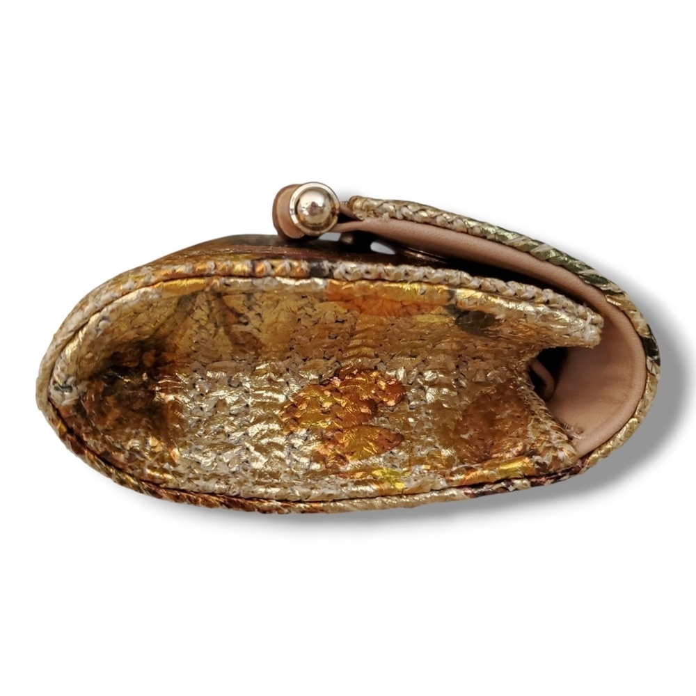 Sondra Roberts Tropical Bamboo Jungle Artistic Clutch with Magnetic Closure - Picture 3 of 13